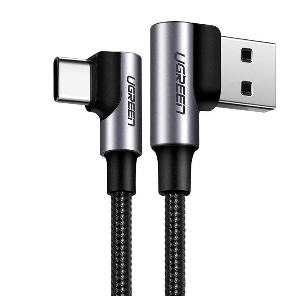 UGREEN US176 CABLE USB A A USB C 90° CARGA RÁPIDA TRENZADO 1M - 8