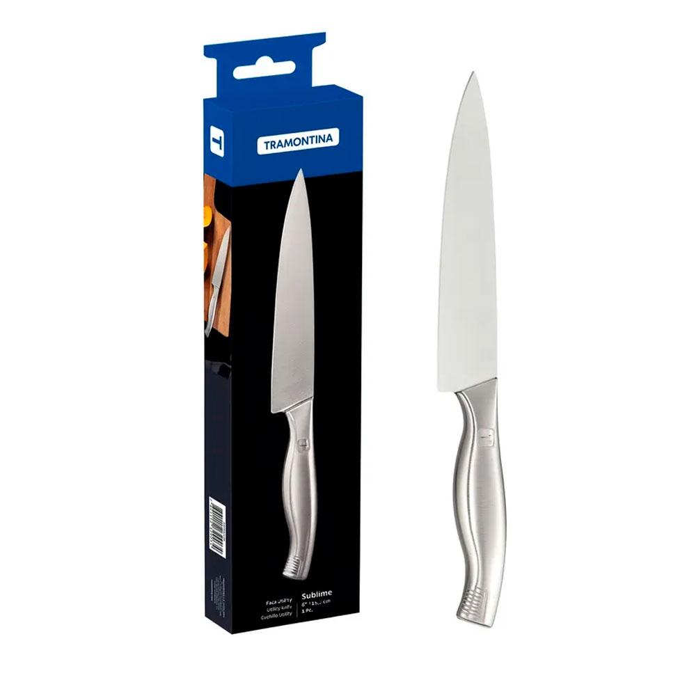 CUCHILLO TRAMONTINA SUBLIME UTILITY 15.3 CM ACERO INOXIDABLE - 2