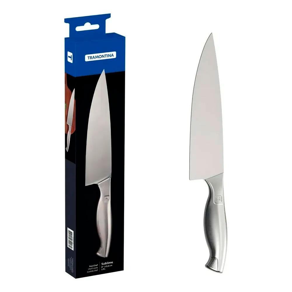 CUCHILLO CHEF TRAMONTINA SUBLIME 20.5 CM ACERO INOXIDABLE - 2
