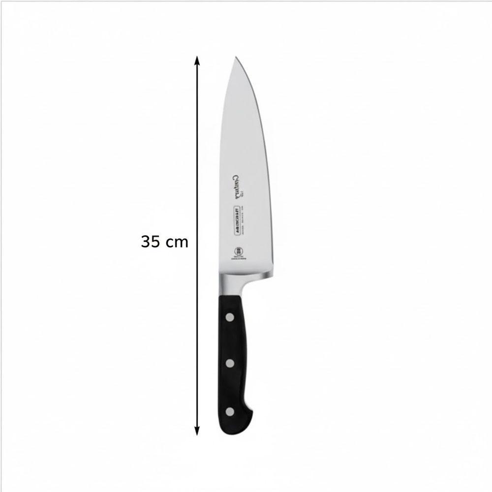 CUCHILLO CHEF TRAMONTINA CENTURY 8 PULGADAS ACERO INOXIDABLE - 5