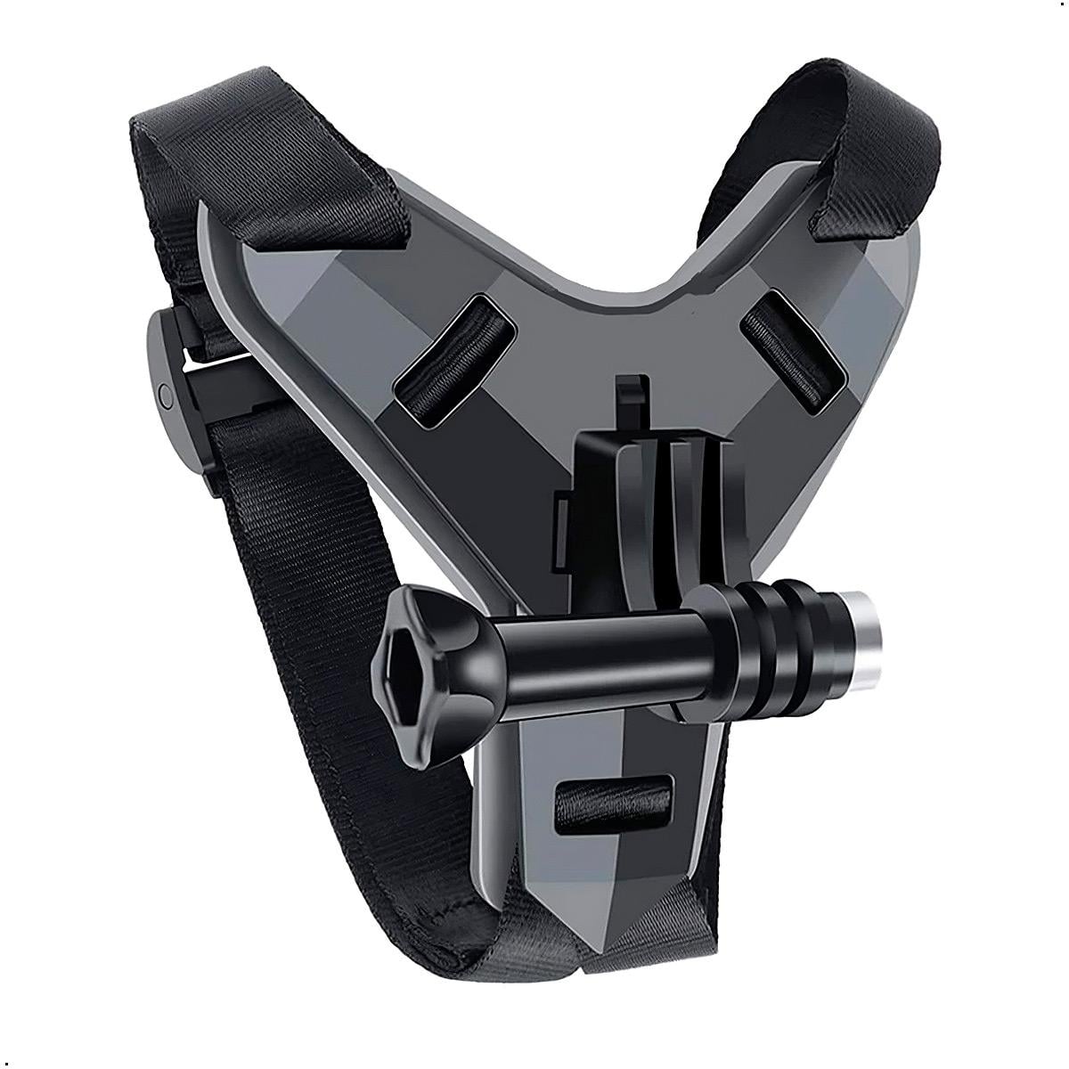 SOPORTE PARA CELULAR Y GOPRO PARA CASCO DE MOTO UNIVERSAL - 8