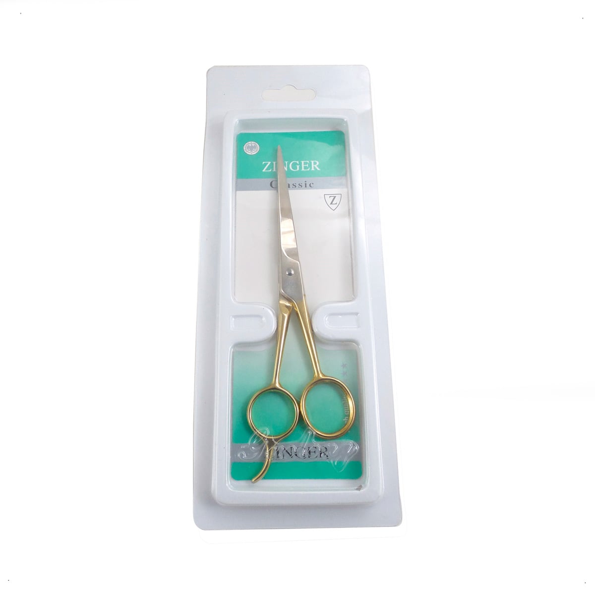 TIJERA PROFESIONAL CORTE DE CABELLO ACERO INOXIDABLE DORADA - 2