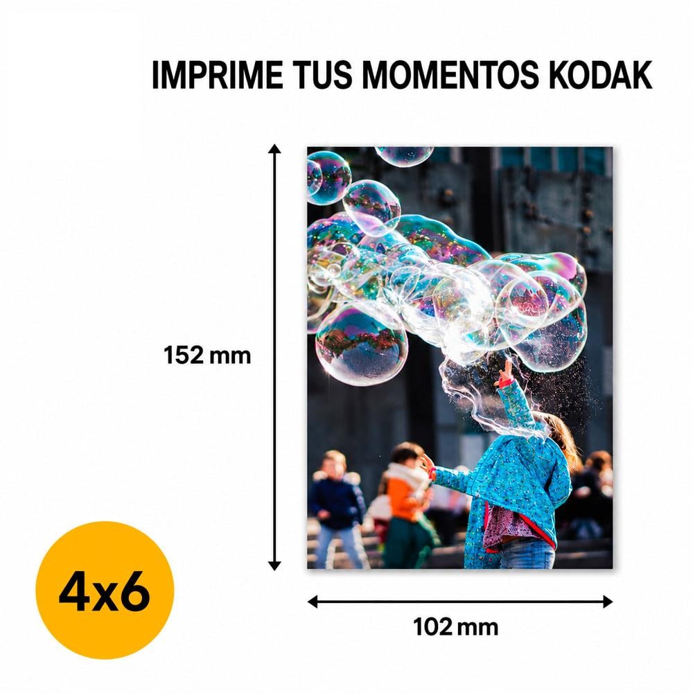 KODAK PAPEL MAGNÉTICO FOTOGRÁFICO 102X152 MM 5 HOJAS INKJET - 5