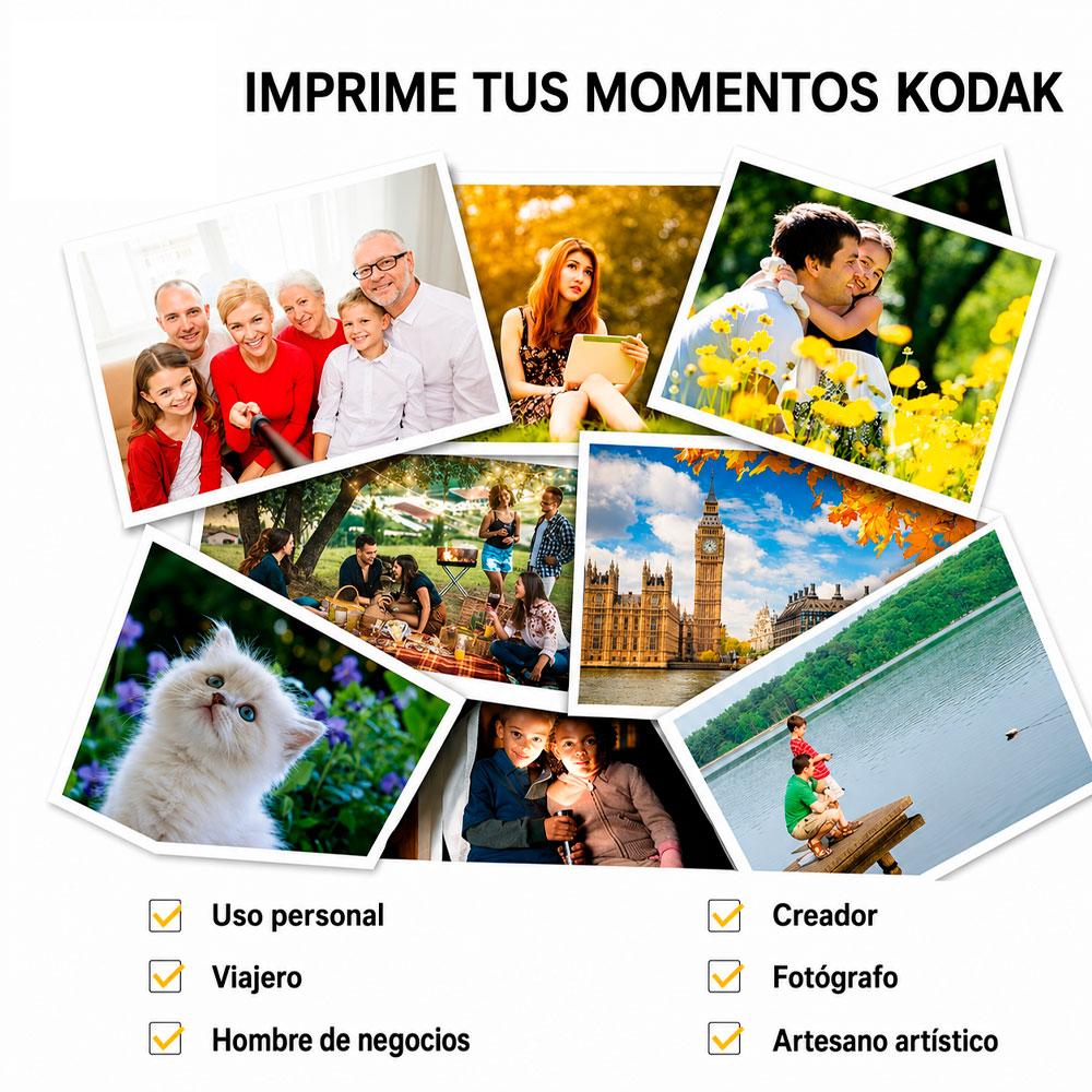 KODAK PAPEL MAGNÉTICO FOTOGRÁFICO 102X152 MM 5 HOJAS INKJET - 7