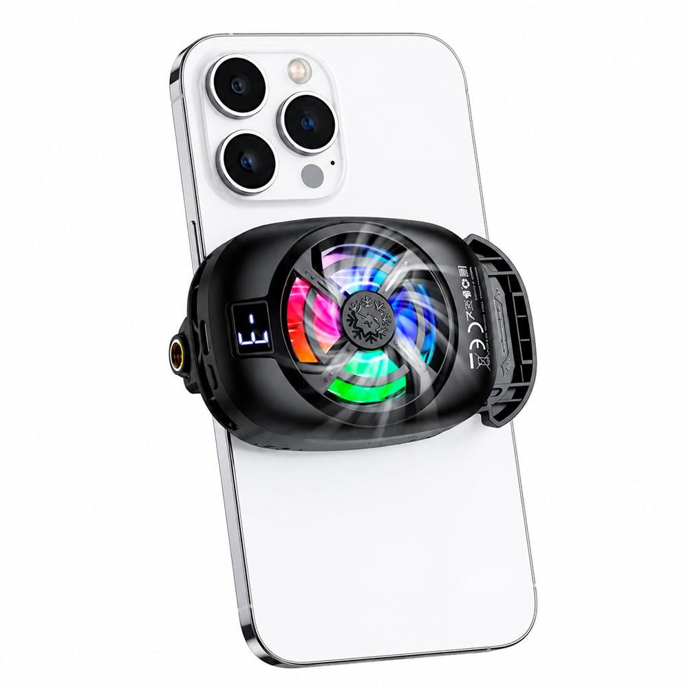 HOCO GM76 COOLER VENTILADOR PARA CELULAR RGB GAMING - 5
