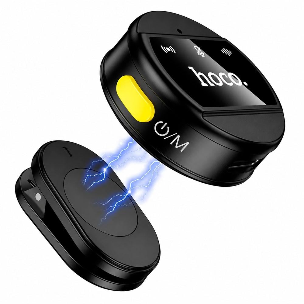 MICRÓFONO INALÁMBRICO HOCO L21 MAGNÉTICO USB TIPO C - 2