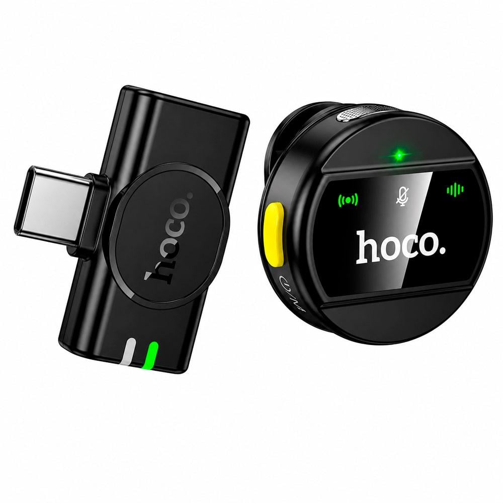 MICRÓFONO INALÁMBRICO HOCO L21 MAGNÉTICO USB TIPO C - 4