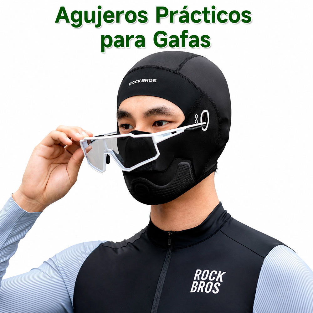 PASAMONTAÑAS ROCKBROS LF70859 PARA CICLISMO MOTO VERANO - 4