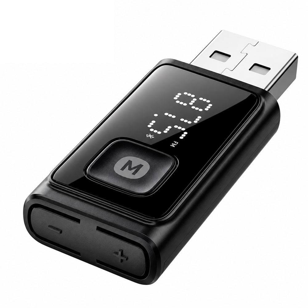 ESSAGER ES-BT17 TRANSMISOR BLUETOOTH 5.4 USB FM - 1