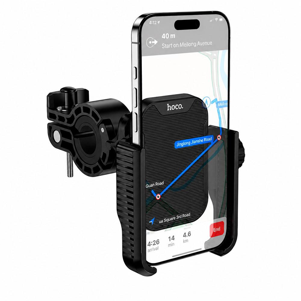 SOPORTE CELULAR HOCO H91 PARA MOTO BICICLETA AJUSTABLE UNIVERSAL - 5