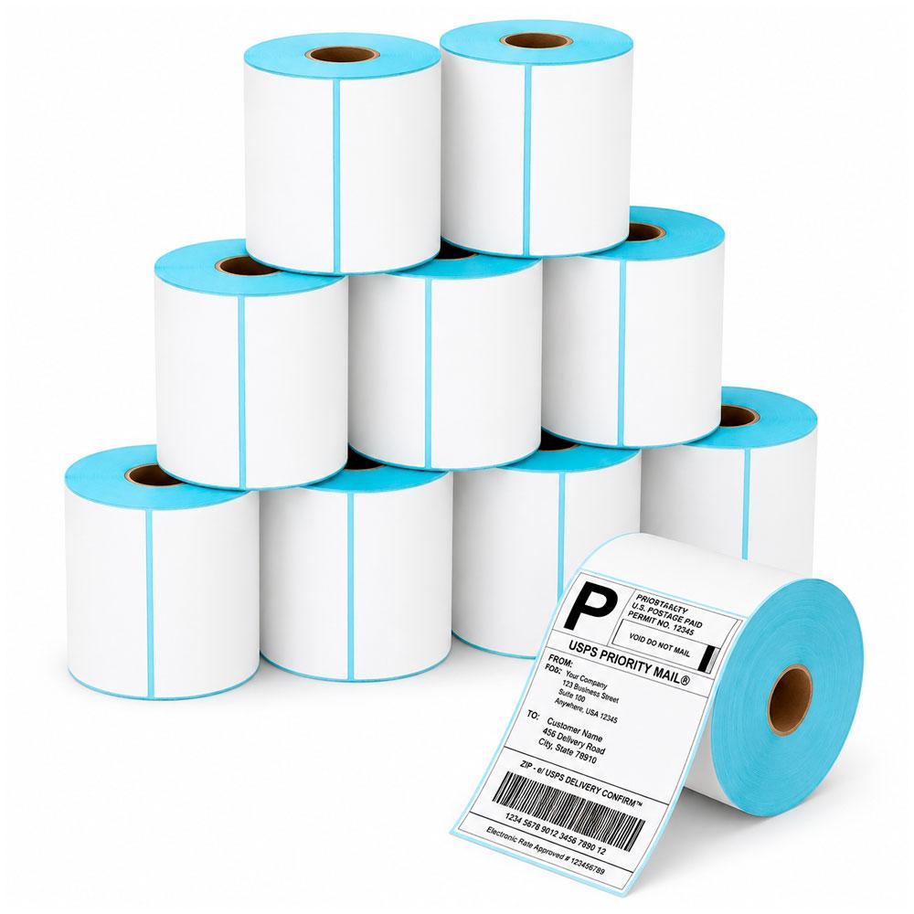 ETIQUETAS TÉRMICAS AUTOADHESIVAS 100X150MM 300 UNIDADES PARA ENVÍOS - 2