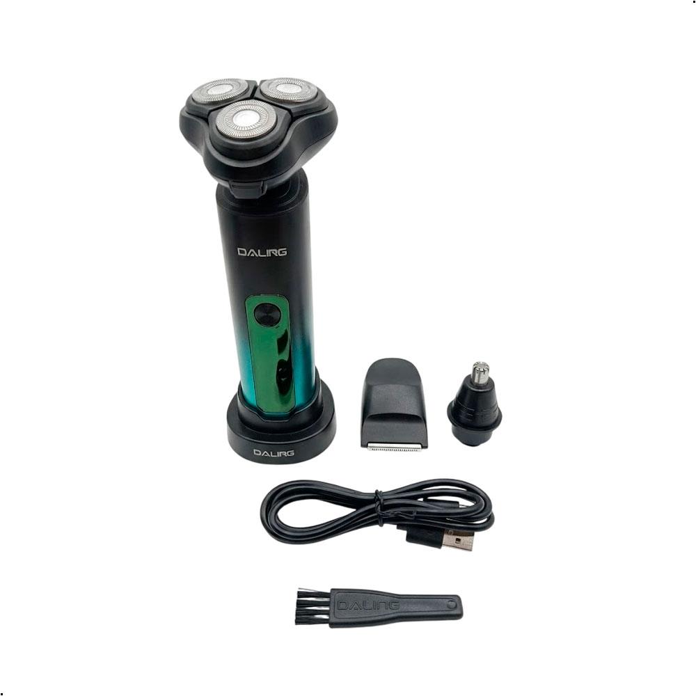 DALING DL-9501 RASURADORA ELÉCTRICA 3 EN 1 RECARGABLE USB HOMBRE - 1