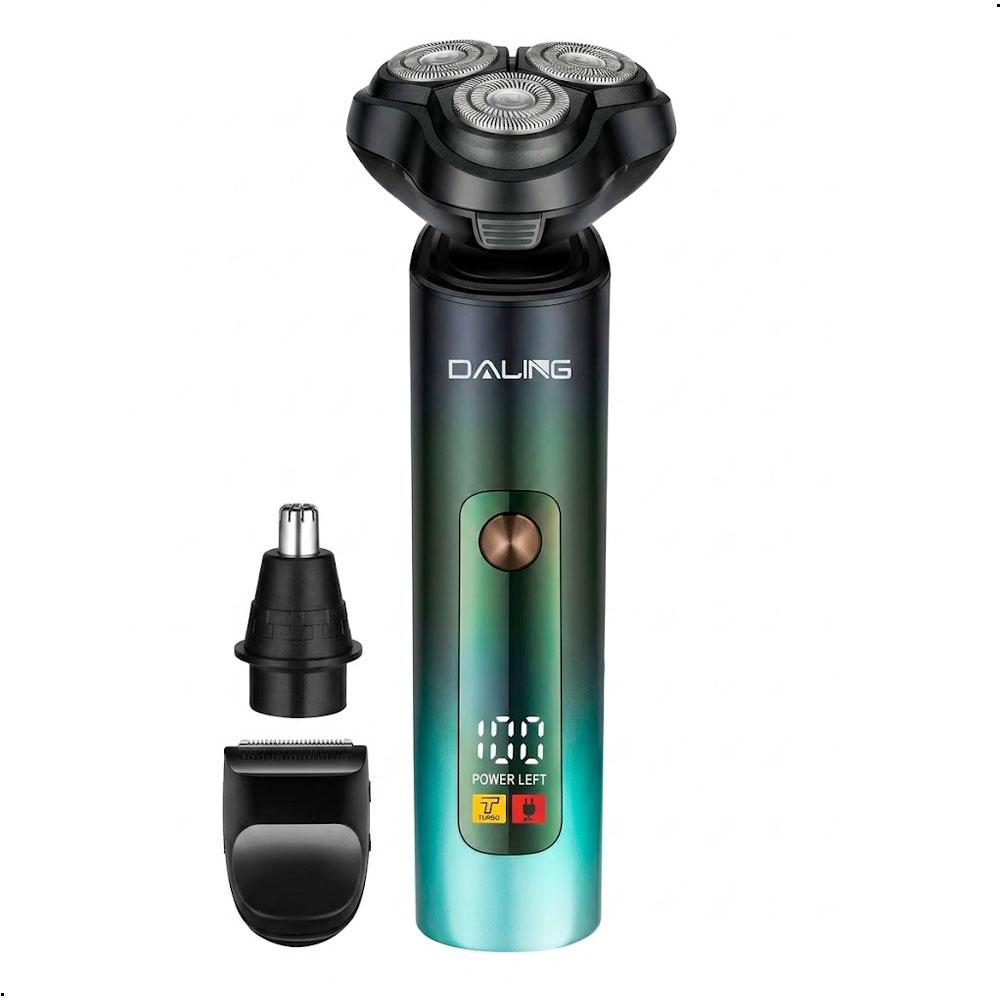 DALING DL-9501 RASURADORA ELÉCTRICA 3 EN 1 RECARGABLE USB HOMBRE - 4