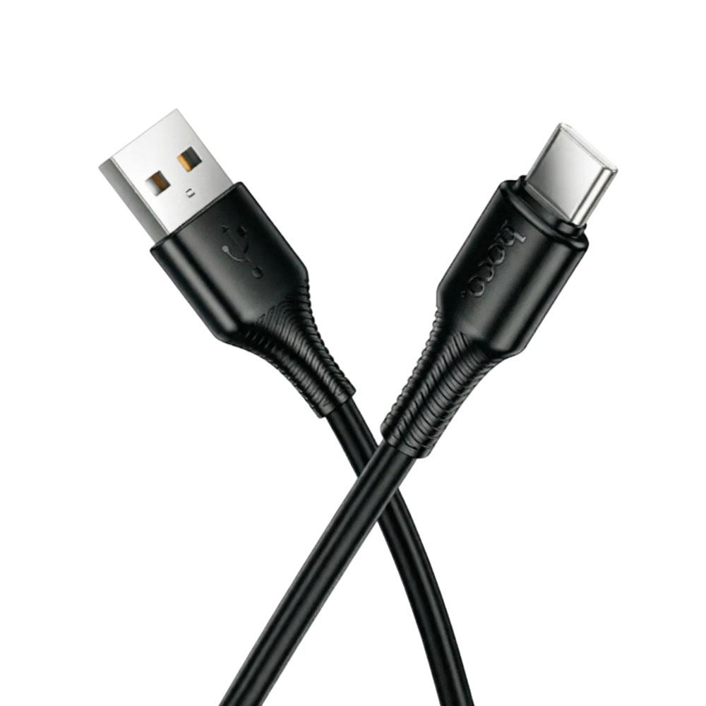 CABLE HOCO X120 USB A A TIPO C 1 METRO 3.0A CARGA RÁPIDA - 3