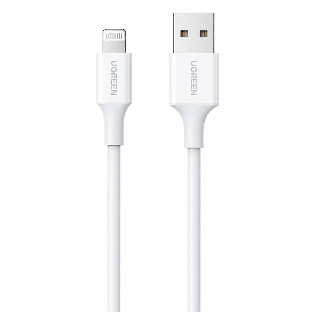 CABLE UGREEN US155 USB A A LIGHTNING 1M MFI CARGA RÁPIDA IPHONE - 9