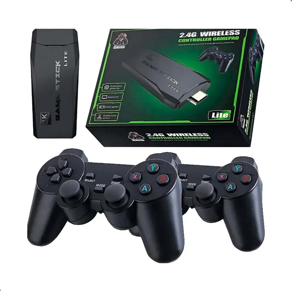 GAME STICK 4K LITE 64GB CONSOLA RETRO EMULADOR INALÁMBRICO CON 2 CONTROLES - 2