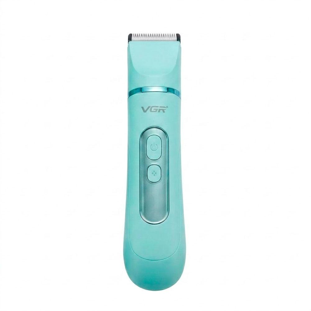 DEPILADORA VGR V-763 5 EN 1 RECARGABLE VERDE KIT DE ASEO FEMENINO - 6