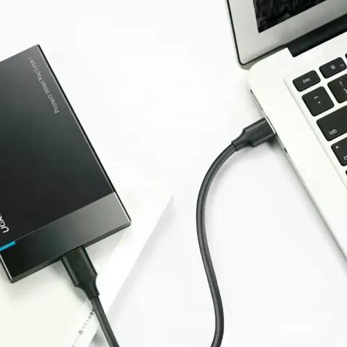 CABLE UGREEN US287 USB A A C 1M CARGA RÁPIDA NEGRO - 7