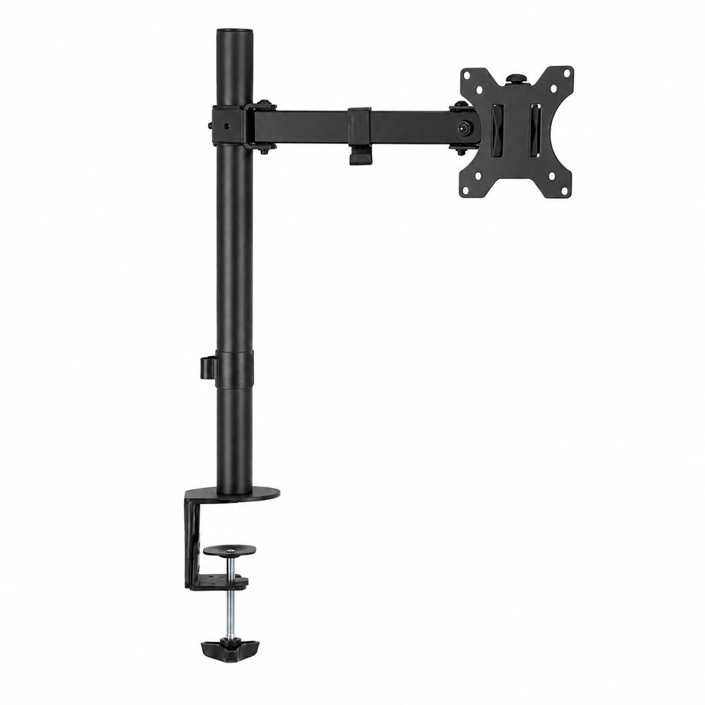 SOPORTE DE MONITOR DE ESCRITORIO 1 BRAZO CON MONTAJE VESA AJUSTABLE - 4