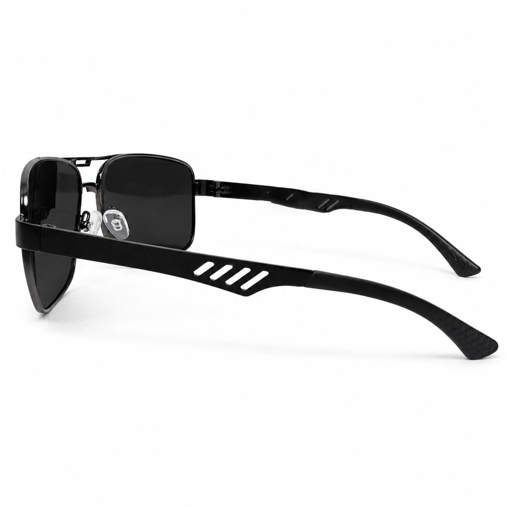 LENTES DE SOL HOMBRE ESTILO AVIADOR POLARIZADOS UV400 - 6