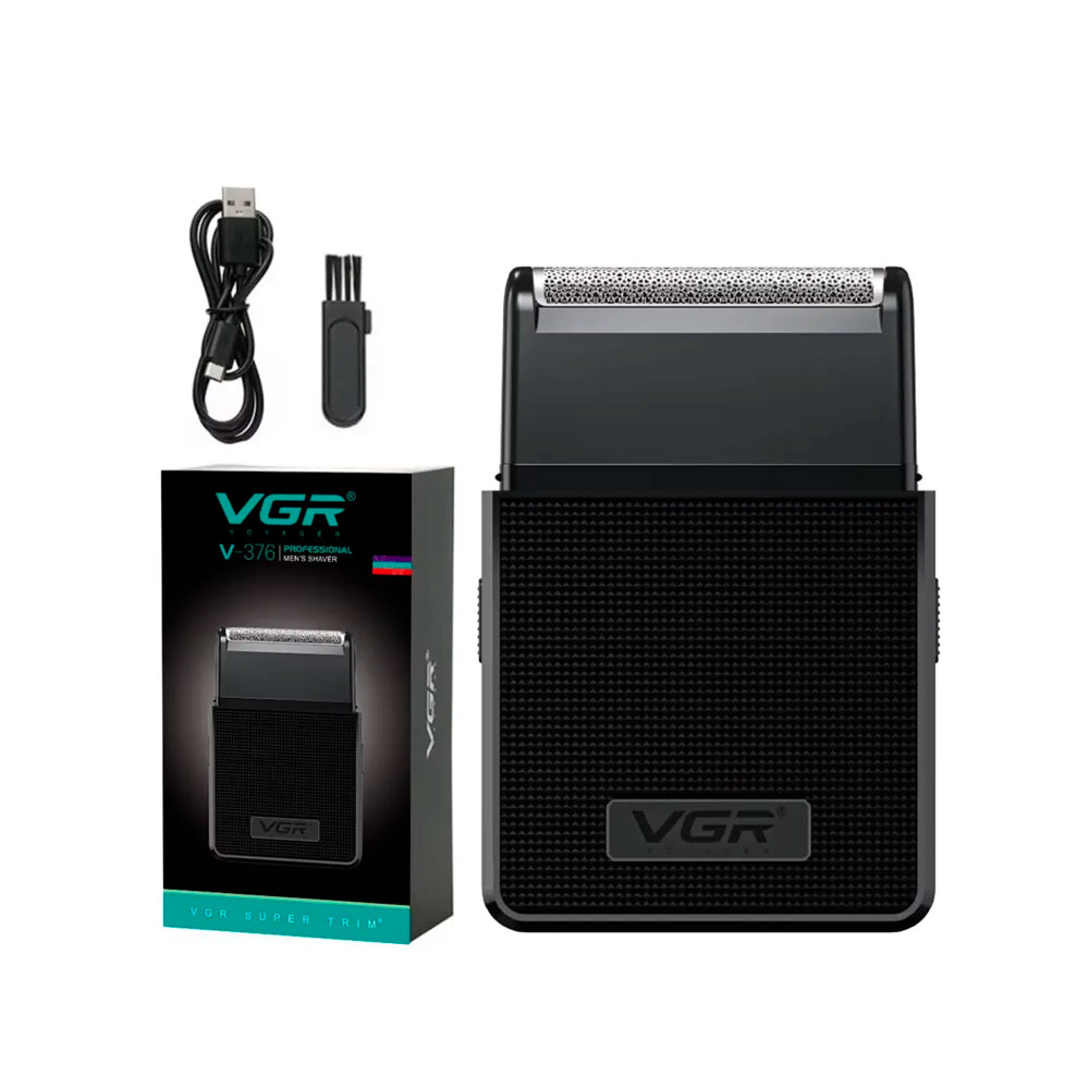 MÁQUINA DE AFEITAR ELÉCTRICA HOMBRE PORTÁTIL RECARGABLE - 1
