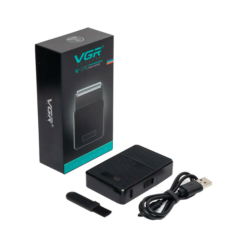 MÁQUINA DE AFEITAR ELÉCTRICA HOMBRE PORTÁTIL RECARGABLE - 8