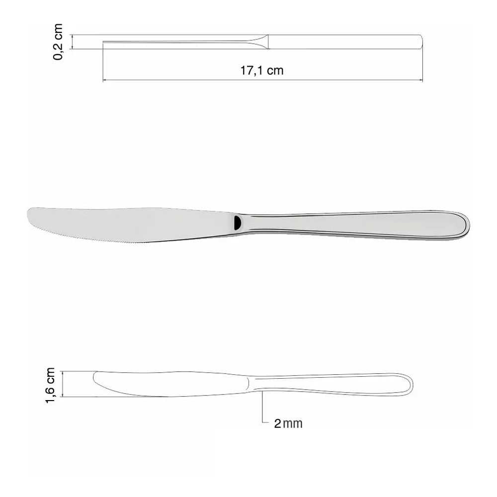 SET CUBIERTOS X4 PZS TRAMONTINA PORTATIL LONCHERA - 5