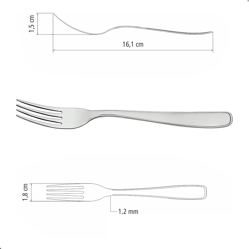 SET CUBIERTOS X4 PZS TRAMONTINA PORTATIL LONCHERA - 6