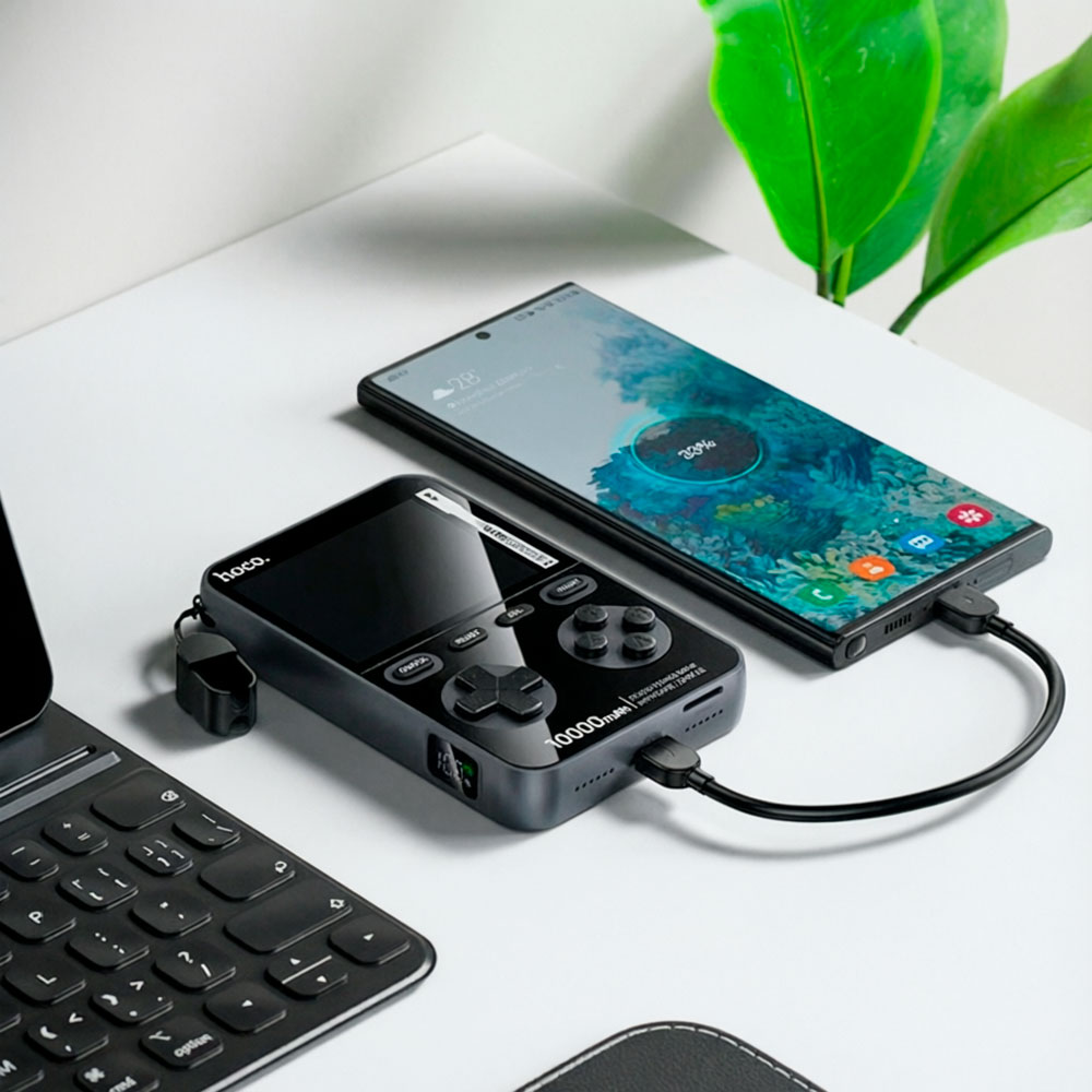 POWER BANK 10000MAH CON CONSOLA GAMING PORTÁTIL Y CARGA RÁPIDA - 5