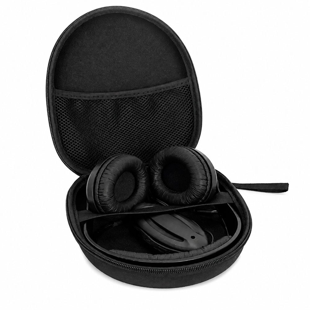 ESTUCHE DE TRANSPORTE PARA AUDÍFONOS RÍGIDO CON BOLSILLO INTERIOR - 4