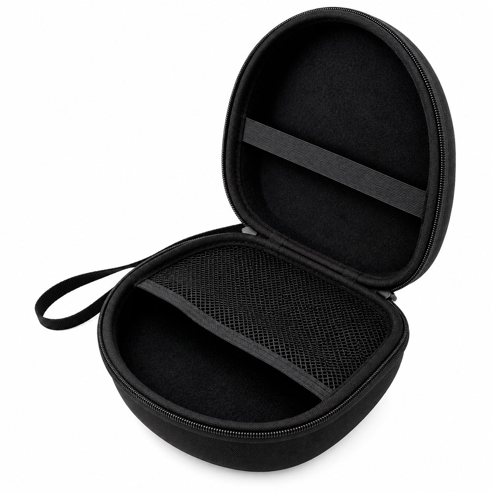ESTUCHE DE TRANSPORTE PARA AUDÍFONOS RÍGIDO CON BOLSILLO INTERIOR - 6