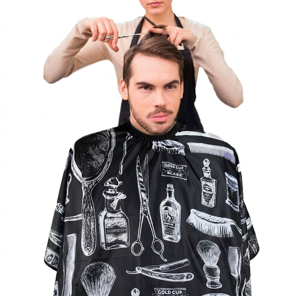 CAPA PARA PELUQUERÍA PROFESIONAL PROTECCIÓN PARA CORTE DE CABELLO - 7