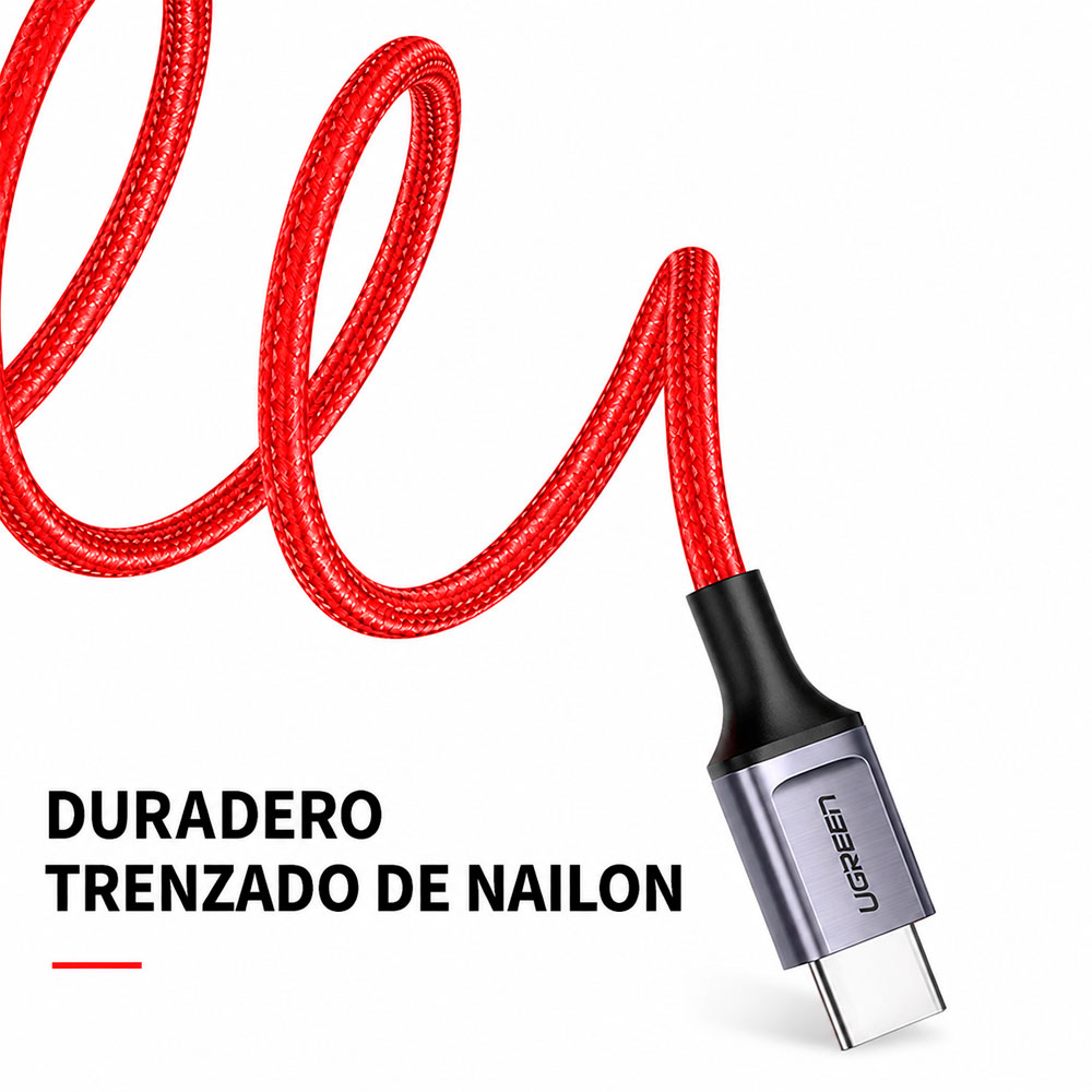 CABLE USB TIPO C 6A PARA CARGA RÁPIDA Y TRANSFERENCIA DE DATOS - 4