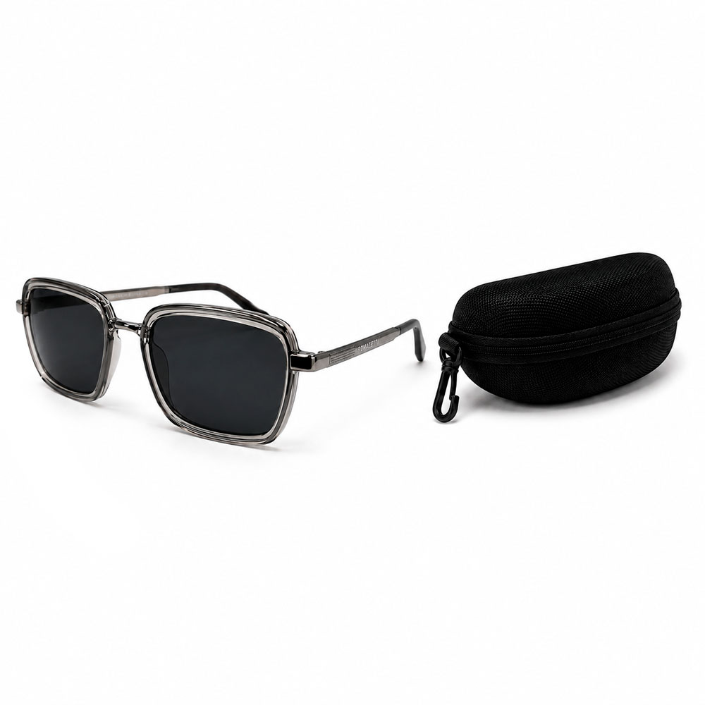 LENTES DE SOL POLARIZADOS DE DISEÑO CUADRADO CON PROTECCIÓN UV400 - 1