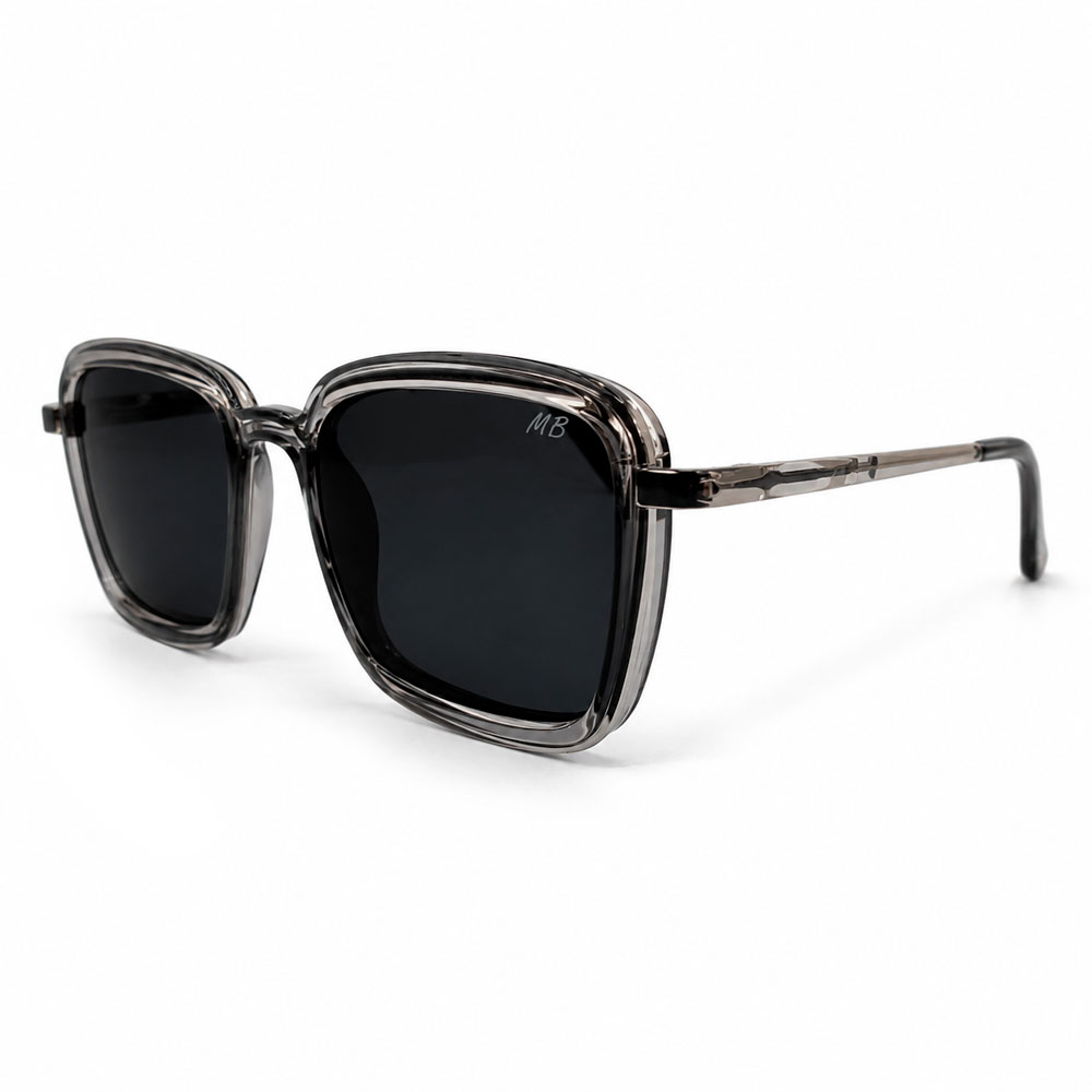 LENTES DE SOL POLARIZADOS DE DISEÑO CUADRADO CON PROTECCIÓN UV400 - 4