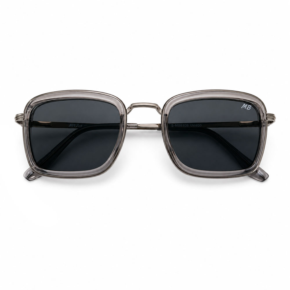 LENTES DE SOL POLARIZADOS DE DISEÑO CUADRADO CON PROTECCIÓN UV400 - 5