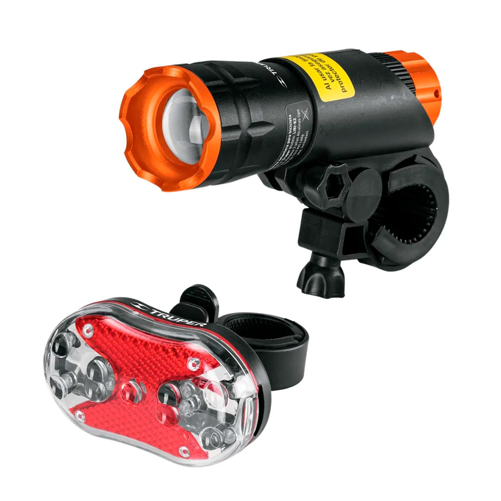 JUEGO DE LUCES LED TRUPER 16798 LIBI-K2 PARA BICICLETA - 1