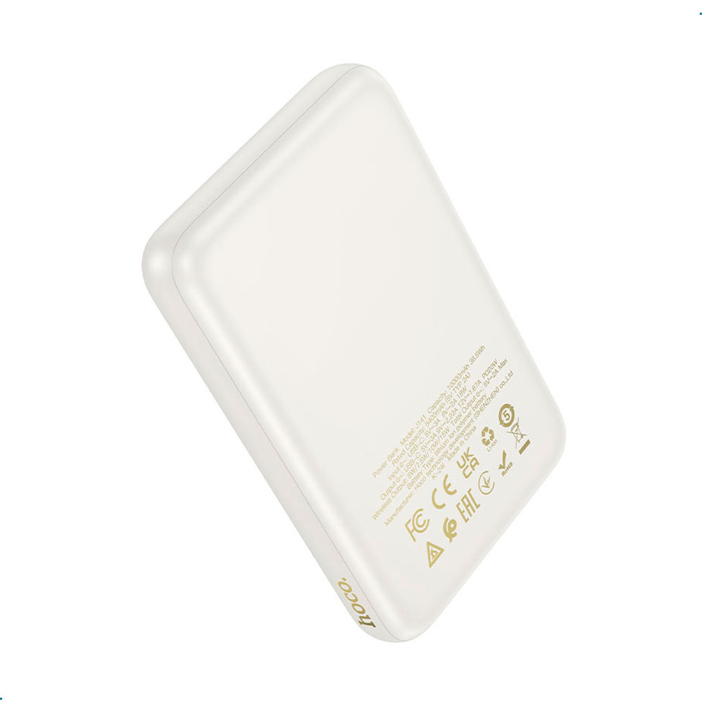 POWER BANK HOCO J141 CARGA INALÁMBRICA MAGNÉTICA 15W - 6
