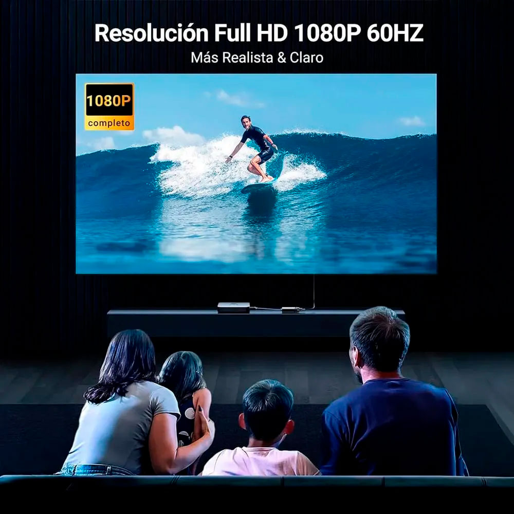 ADAPTADOR UGREEN MM103 HDMI A VGA CON AUDIO 1080P 60HZ - 6