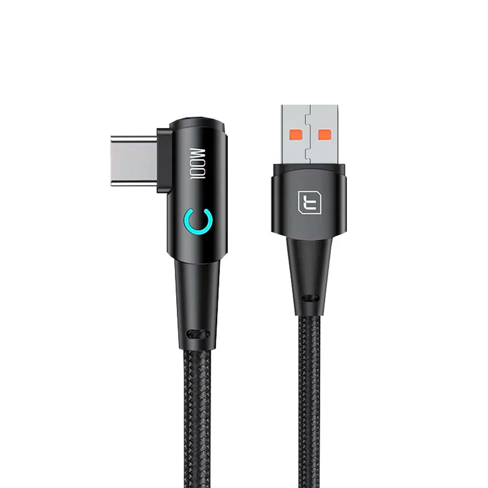CABLE TOOCKI USB C 100W 90 GRADOS PARA CELULAR 1 METRO - 7