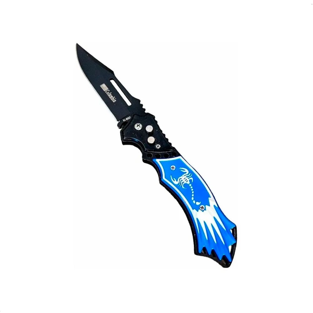 NAVAJA PLEGABLE AUTOMÁTICA K860 CON EMPUÑADURA ERGONÓMICA - 2