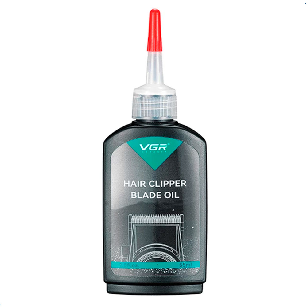 ACEITE LUBRICANTE VGR-001 PARA CUALQUIER MÁQUINA DE CORTAR PELO 55ML - 4