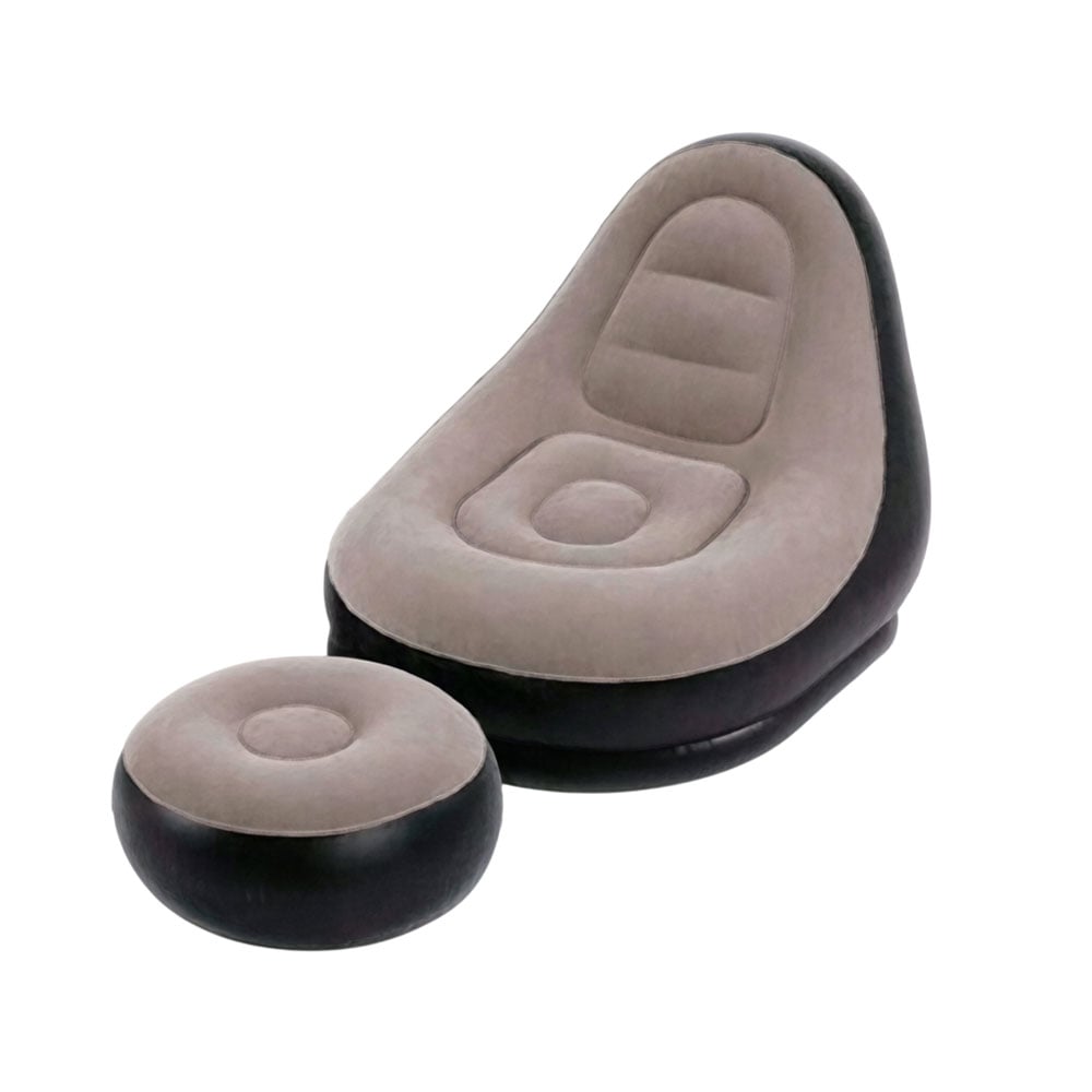 SOFÁ INFLABLE CON REPOSAPIÉS PARA DESCANSO Y RELAJACIÓN - 3