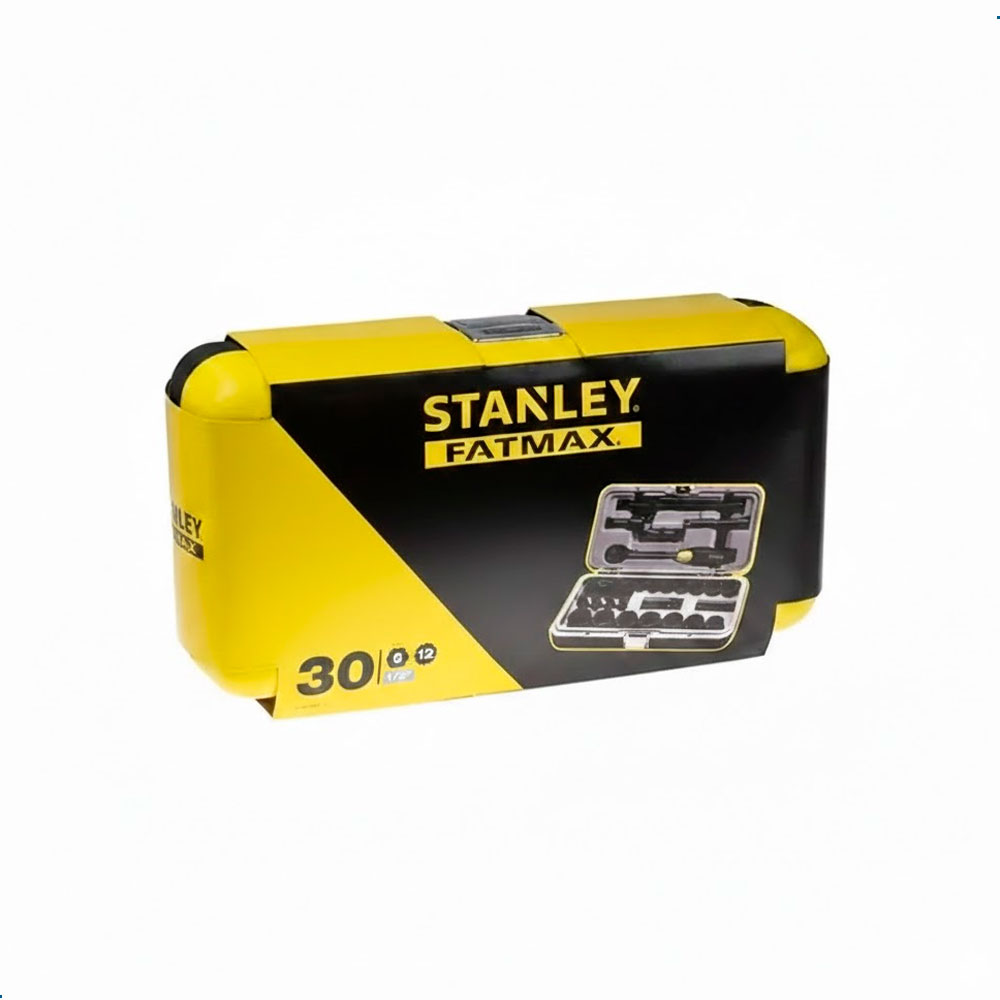 JUEGO DE LLAVES Y DADOS STANLEY FATMAX 30 PIEZAS RATCHET Y PUNTAS - 4