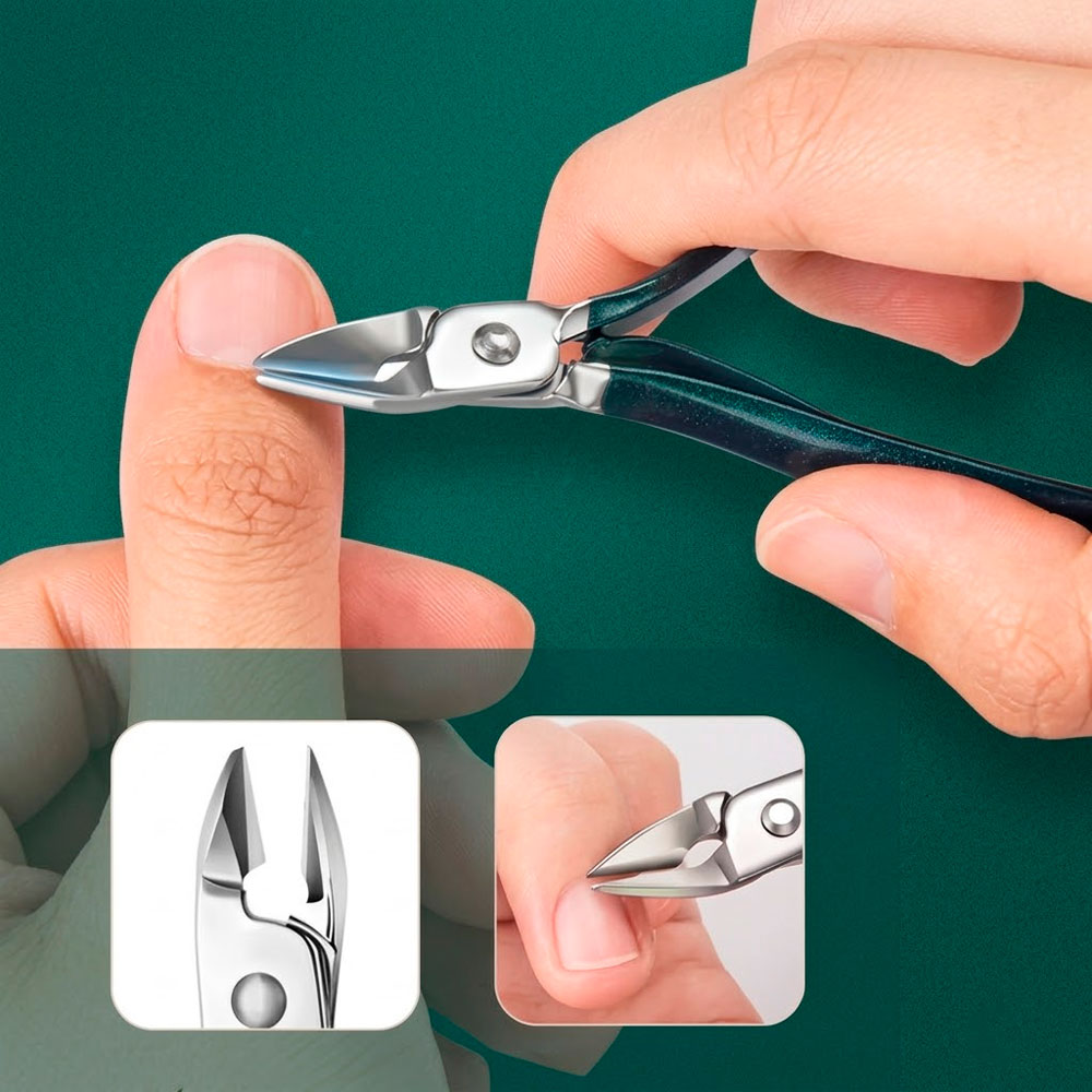 SET PROFESIONAL DE MANICURA Y PEDICURA 18 PIEZAS CON ESTUCHE - 4