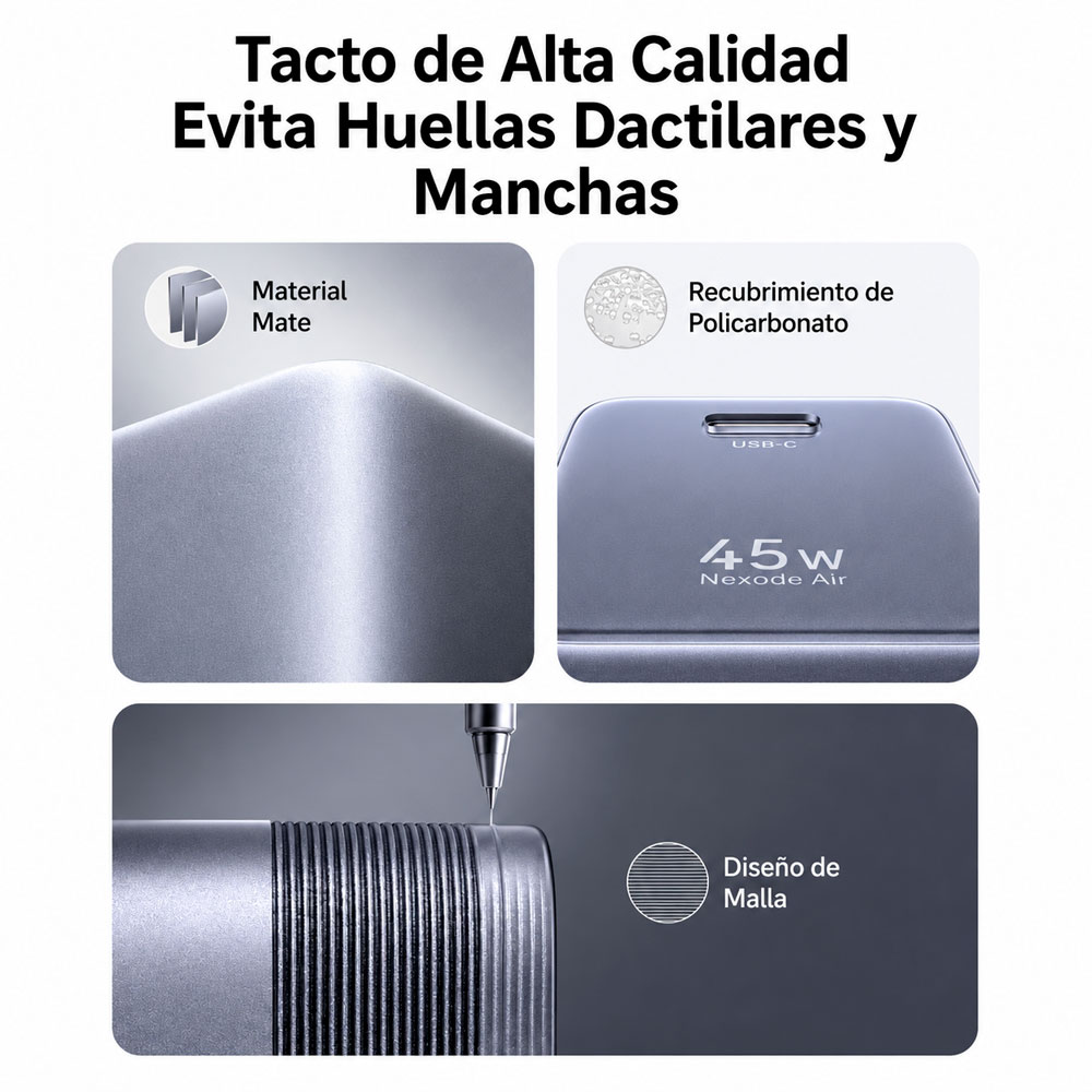 CARGADOR UGREEN 45W GAN USB-C CARGA RÁPIDA PARA CELULAR - 7
