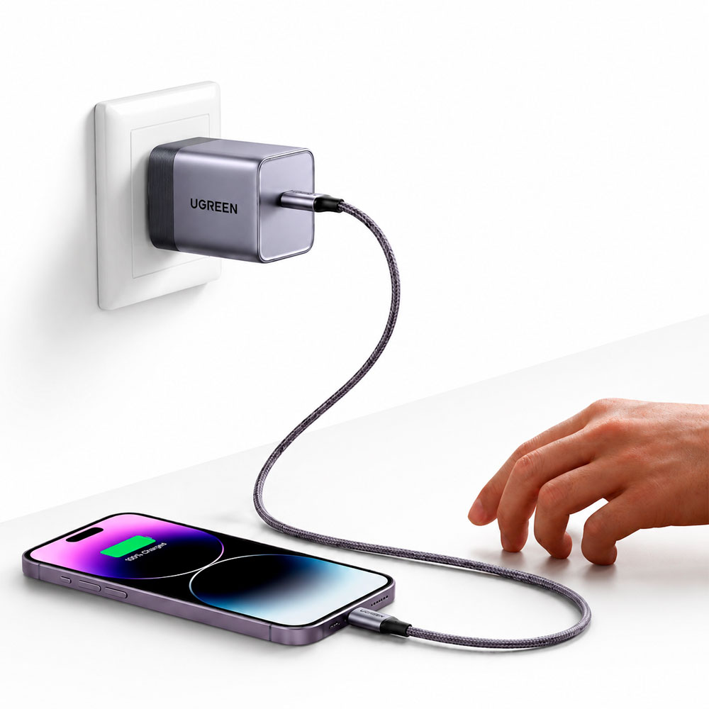 CARGADOR UGREEN 45W GAN USB-C CARGA RÁPIDA PARA CELULAR - 9