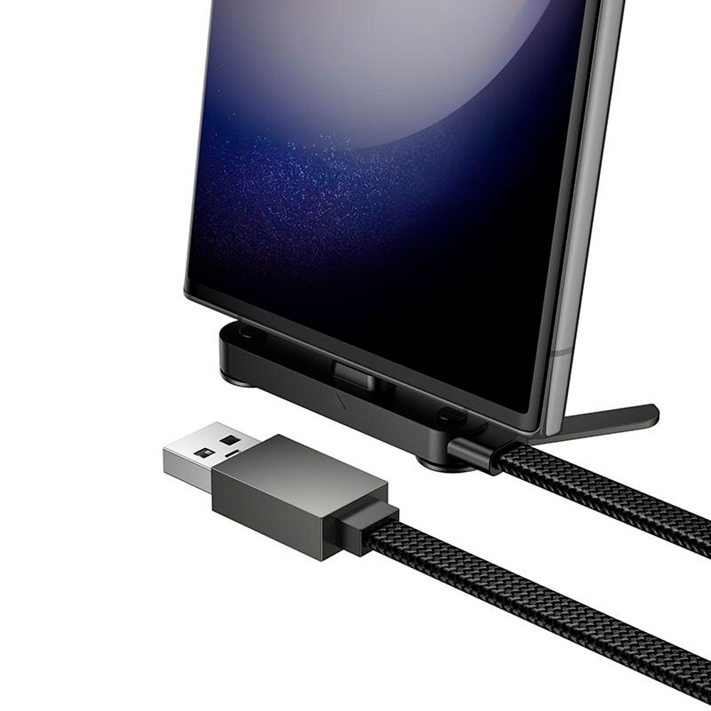 CABLE HOCO USB-C 36W 1.2M CARGA RÁPIDA CON SOPORTE CELULAR - 7