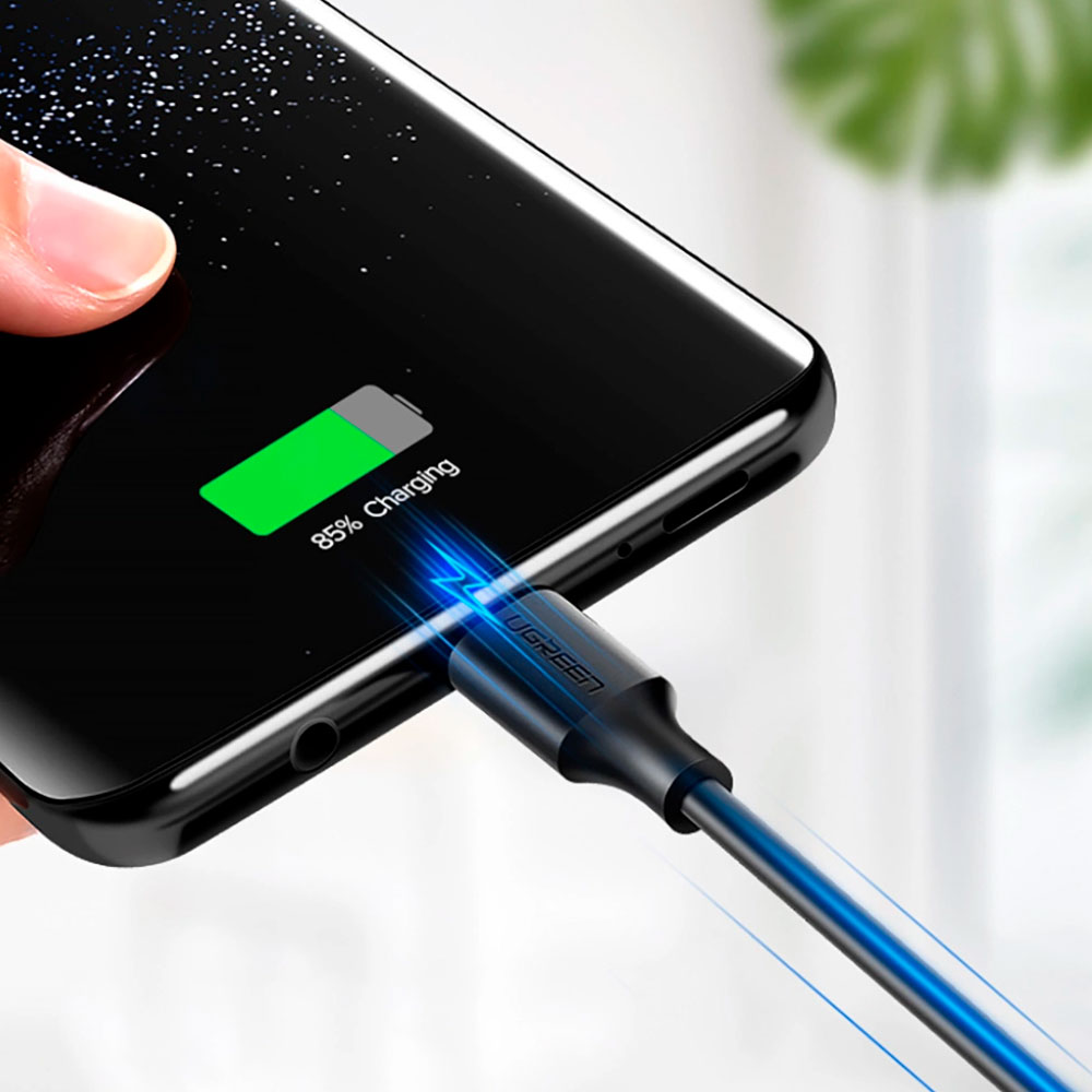 CABLE UGREEN US287 USB A USB C 3A CARGA Y DATOS HASTA 480 MBPS - 3