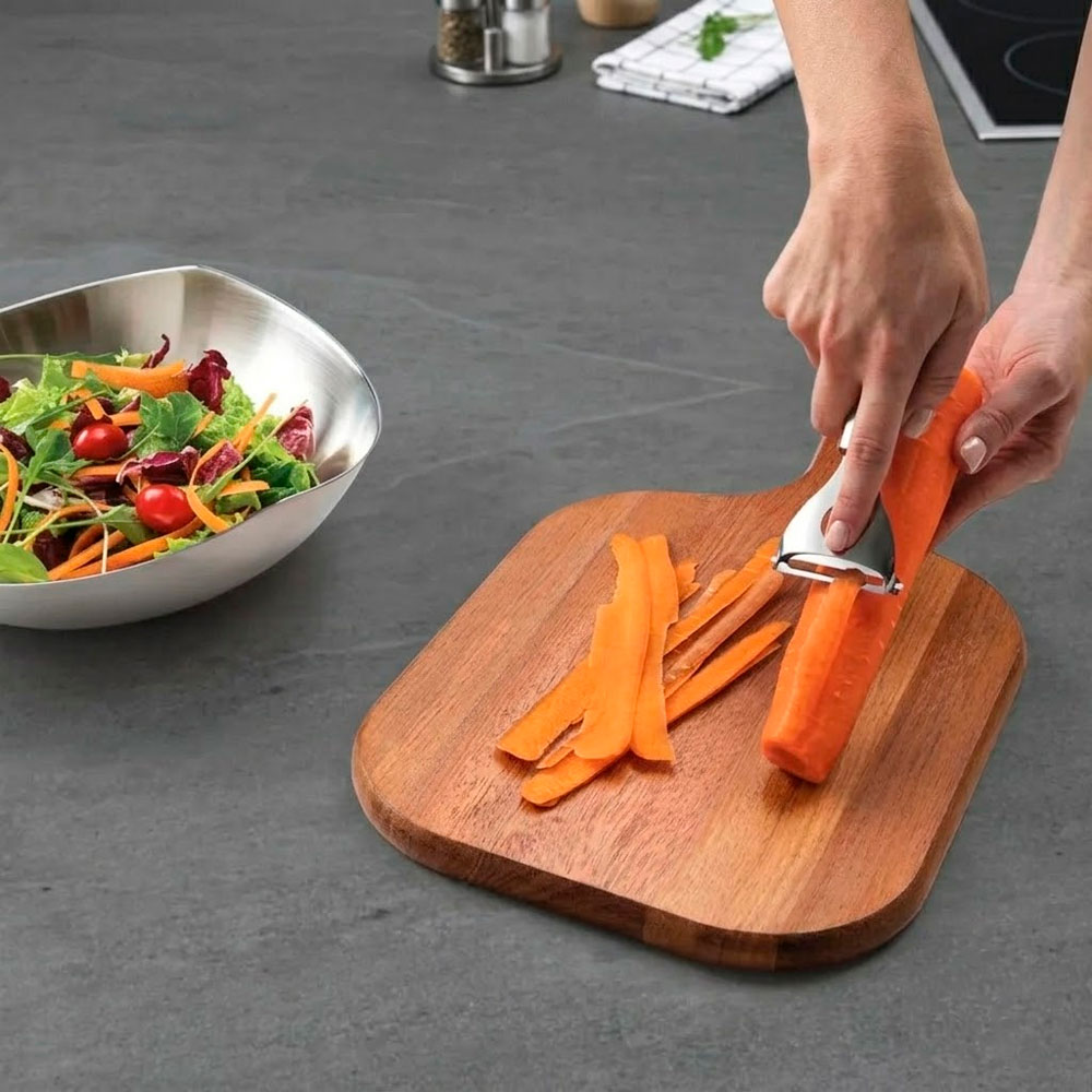 PELADOR DE LEGUMBRES TRAMONTINA ACERO INOXIDABLE PARA COCINA - 6